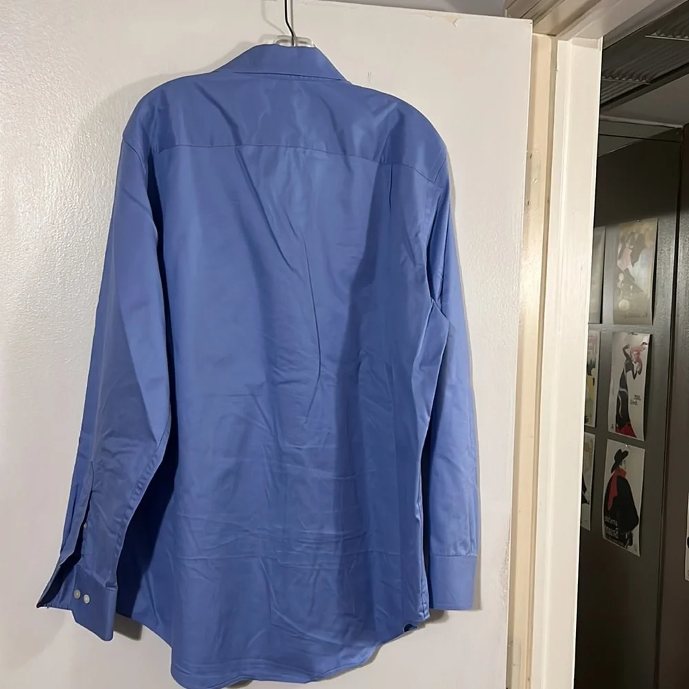Banana Republic blue 100% cotton mens shirt